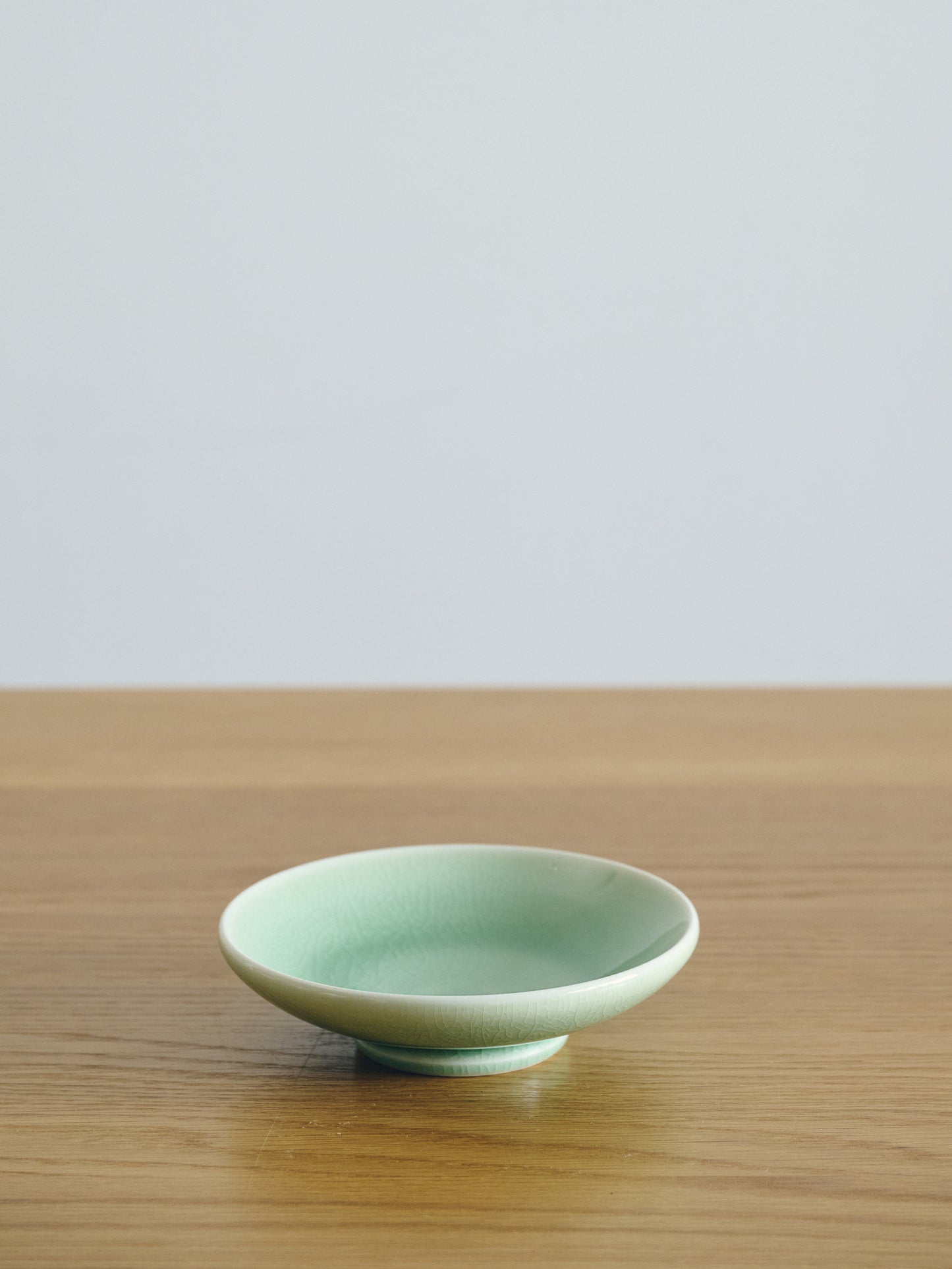 Modern Celadon Small Raised Plates